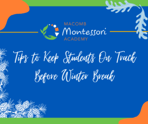 Tips to Keep Students On Track Before Winter Break Web Graphic