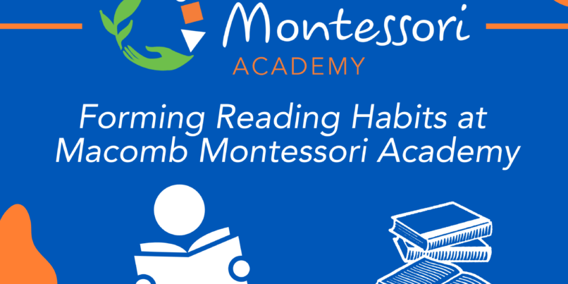 Web-Safe Graphic for Forming Reading Habits at Macomb Montessori Academy
