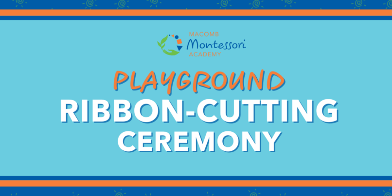 Playground Ribbon Cutting Ceremony
